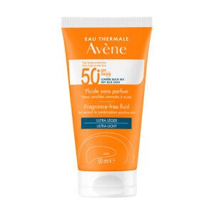 Avène Sun Fluid SPF50+, 50 ml  (Udløb: 01/2025)